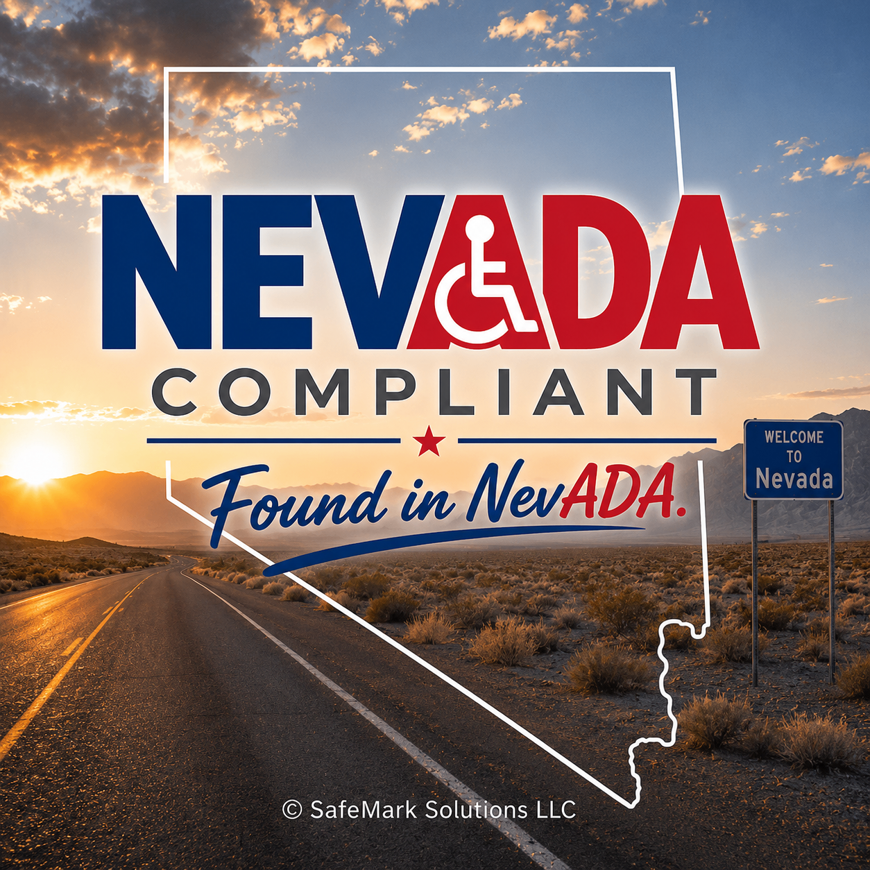 Nevada ADA compliant certification badge